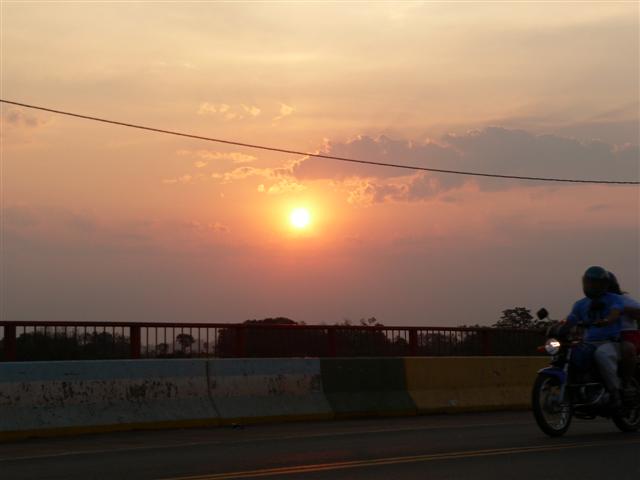 Bridge between Brazil and Argentina