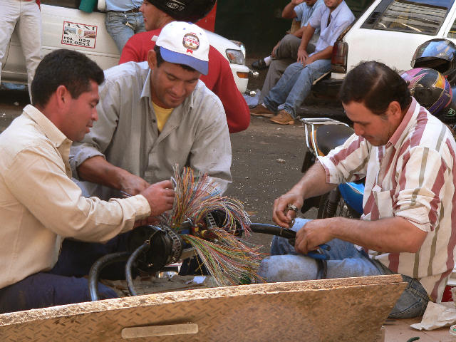 Men at work.