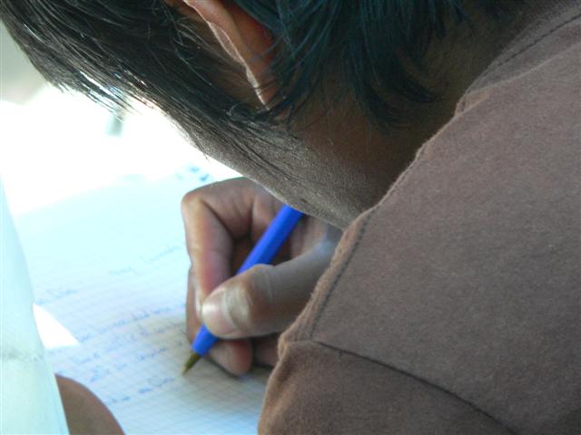Writing study notes