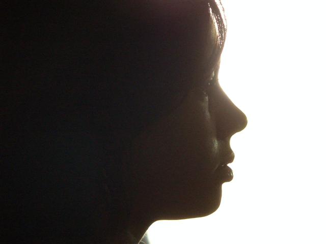 Face of woman