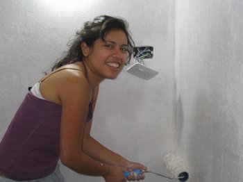 Lorena painting
