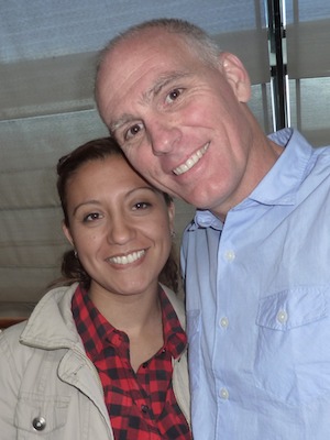 At the airport together