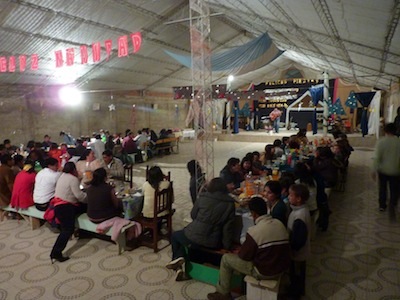The party in the church