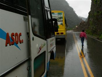 Land slip