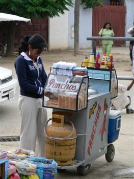mobile food stand