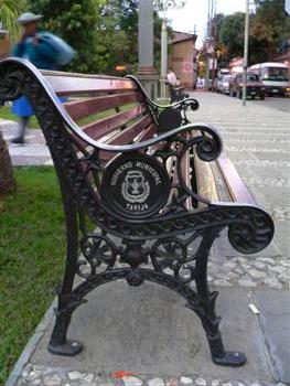 park bench
