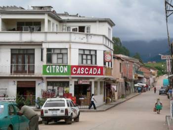 Shop and motel