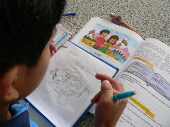 drawing pictures