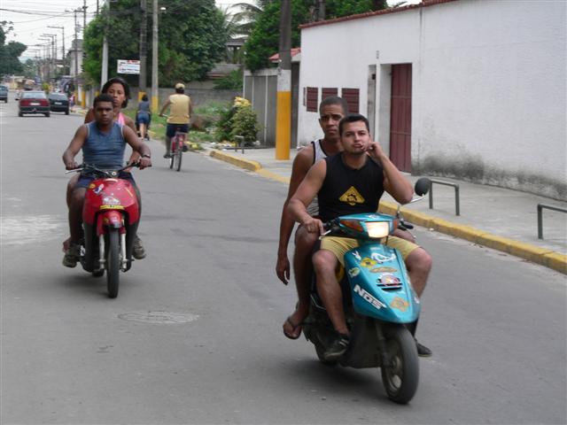 Moped bikes