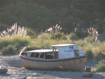 old disused boat