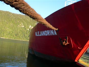 boat anchored at port