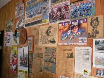 posters on Pipa's walls
