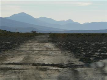 long dirt road