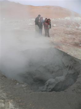 group standing on the edge