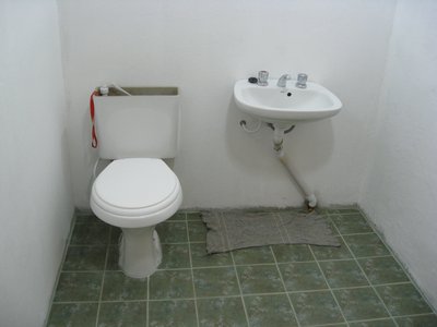 The business end of the bathroom