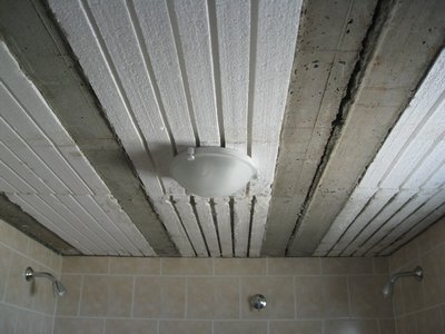 The ceiling (also unfinished)