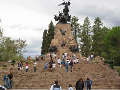 San Martin statue