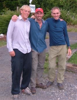 Andy, Chris, and Me in Chile