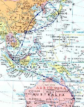 Australasia map
