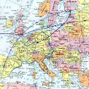 Map of Europe