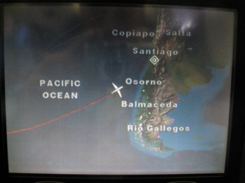 Almost back in South America