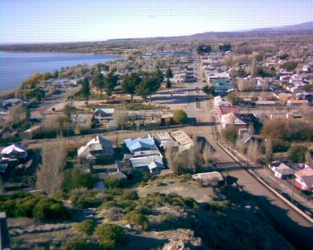 The township of Chile Chico
