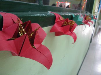 Origami decorations