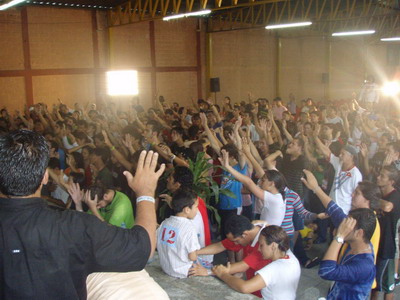 Cindy Ministering in Brazil