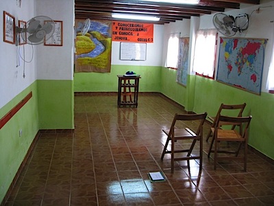The old classroom brought back memories