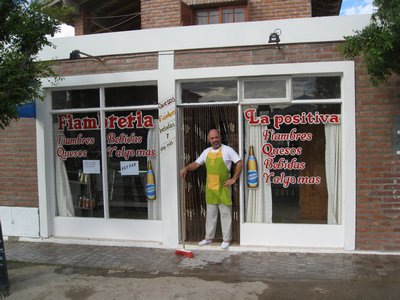 The Fiambre man and his shop