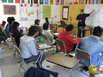 Jorge teaching