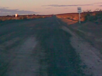 Main road to the Quintas