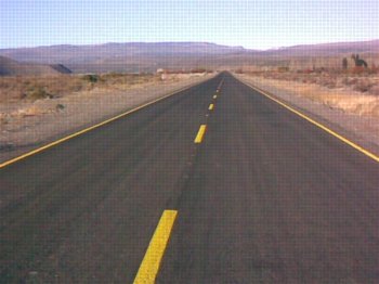 The road towards Chile