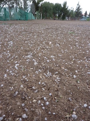 The "not quite" precipitation from heaven