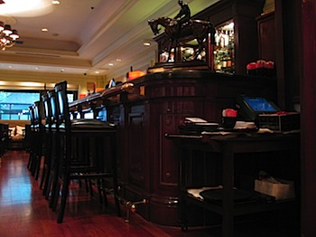 The sofitel hotel bar