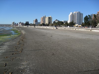 Madryn Beach and City