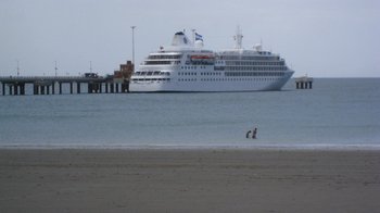 The ship at berth