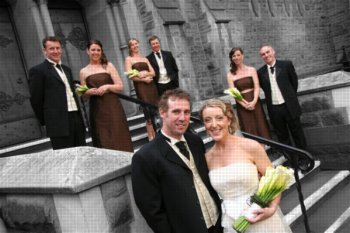 The wedding party