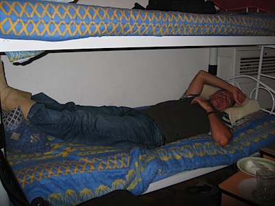 Unable to rise off the bed